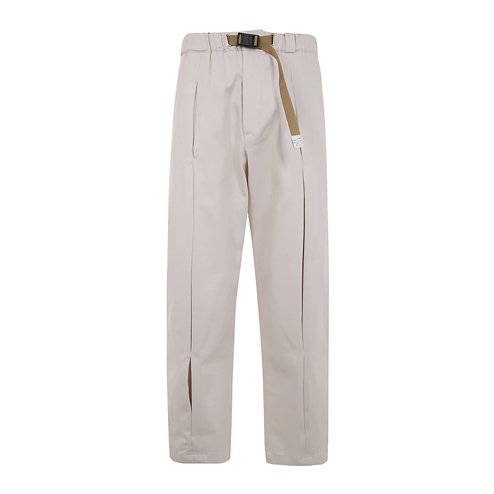 White Sand Klei Lange Broek Beige Heren