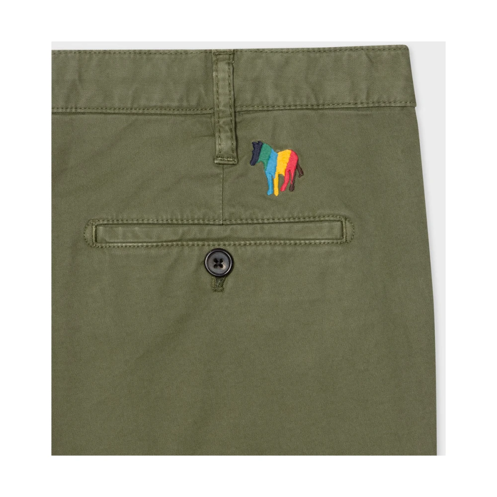 PS By Paul Smith Casual Shorts met Model M2R-035R-M21553 Green Heren