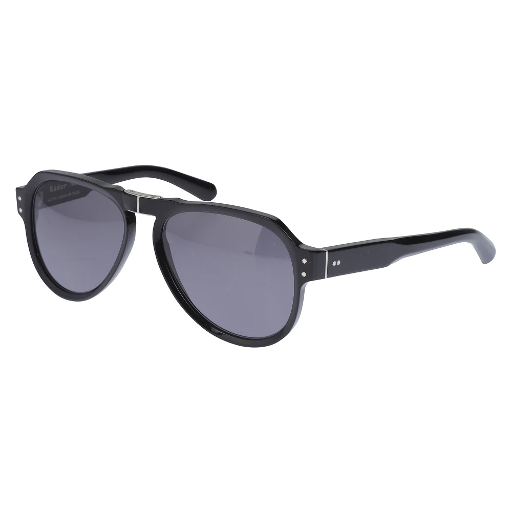 Kador Unisex Black Sunglasses, 57 Mm, Pilot Flag N