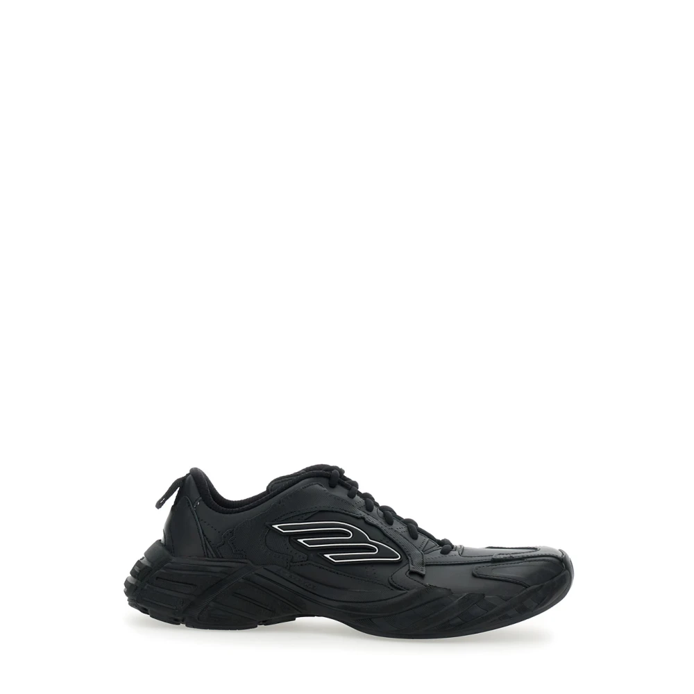 Balenciaga Men's Black Sneakers, 11 Uk, Monday Trainers