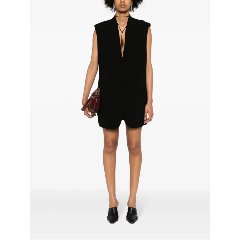 Isabel marant Zwarte Jas voor Vrouwen Black Dames
