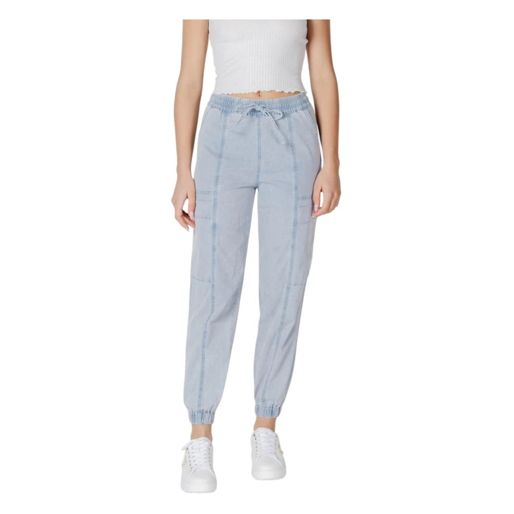 Desigual Baggy Boyfriend Jeans Collectie Blue Dames