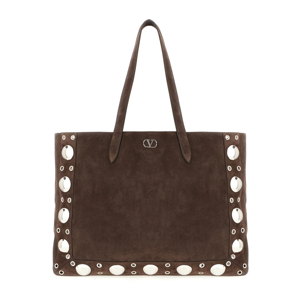 Valentino Garavani Men's Brown Borse A Spalla Tote Bag