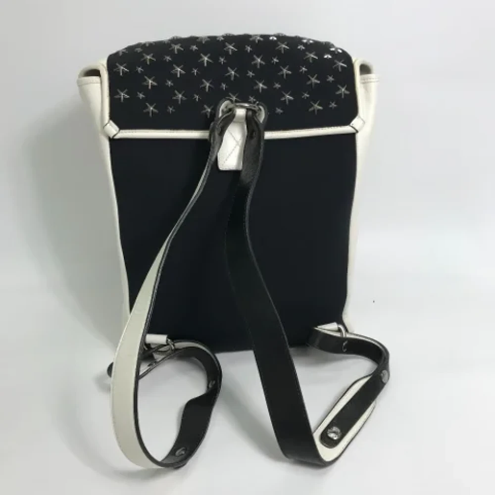 Jimmy Choo Pre-owned Leather backpacks Black Dames