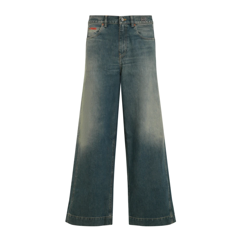 Martine Rose Blauwe Denim Jeans voor Mannen Blue Heren