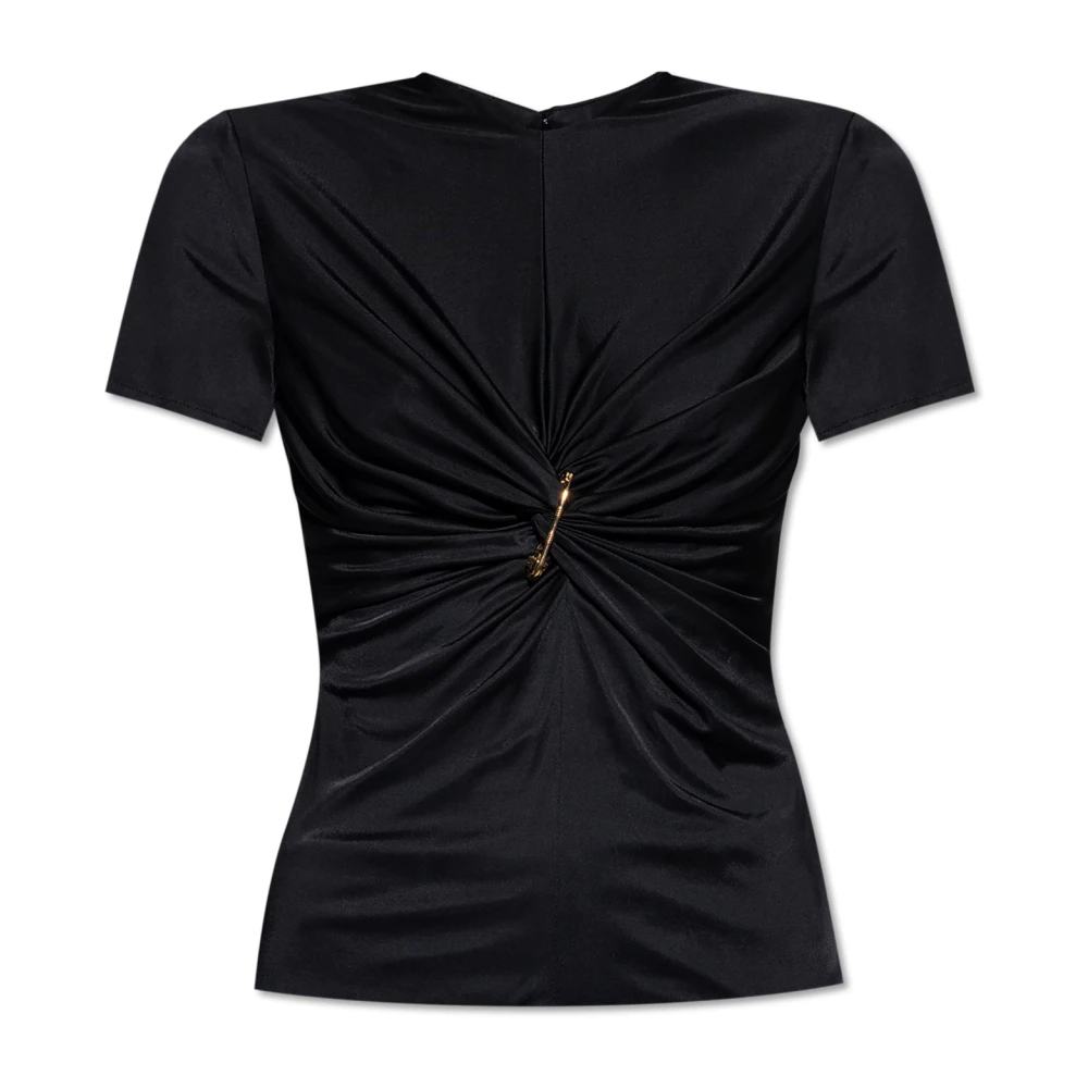 Versace Draped top Black Dames