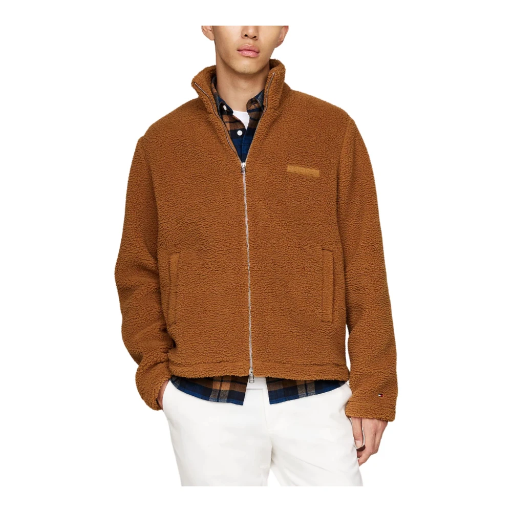 Tommy Hilfiger Stijlvolle Herenjas Brown Heren
