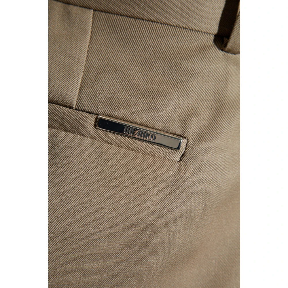 The Attico Wollen broek Beige Dames