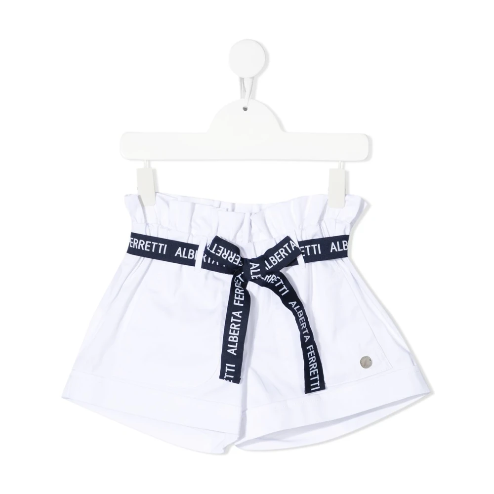 Alberta Ferretti Shorts White, Flicka