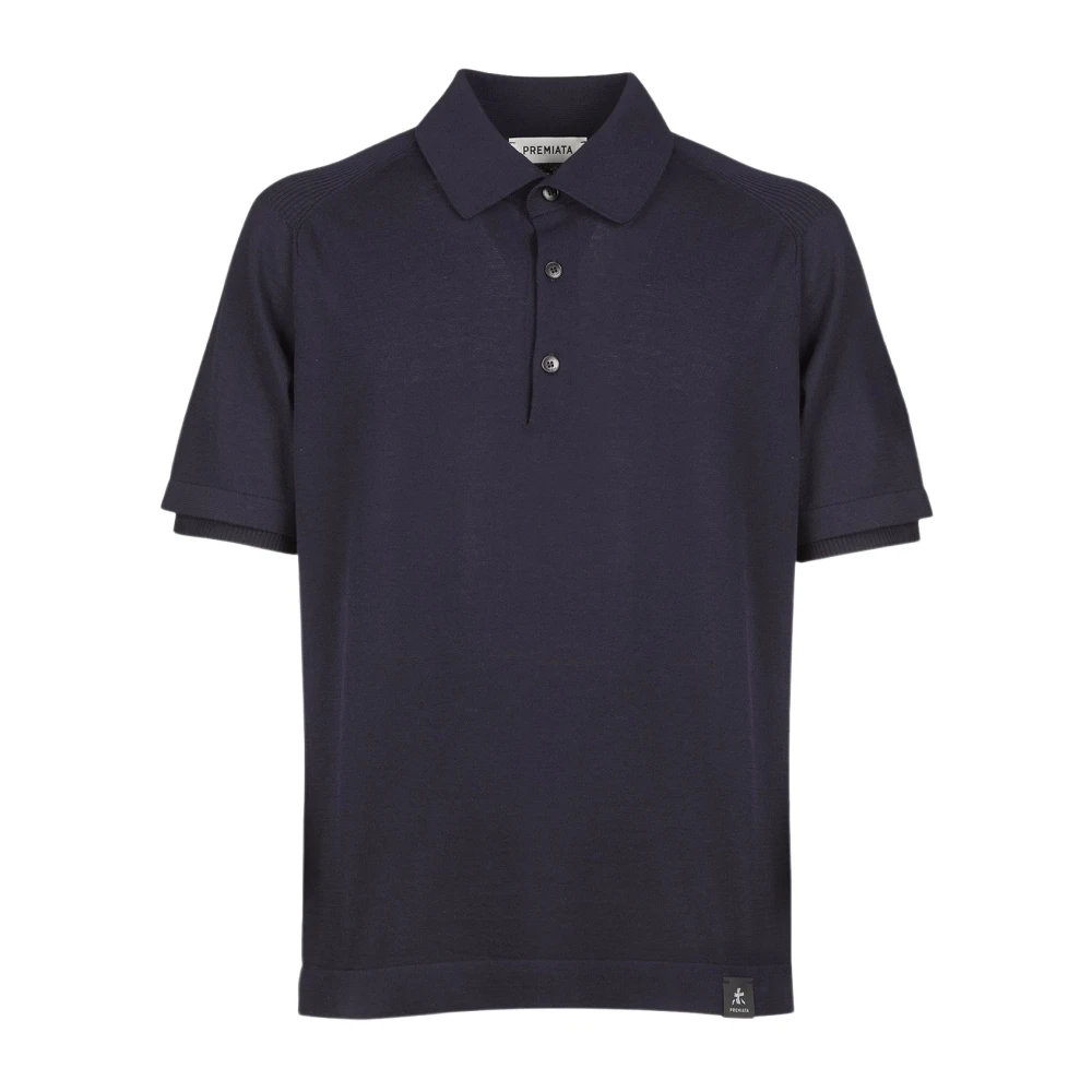 Premiata Blue Polo Shirts, Male, M, Cotton Polo Shirt