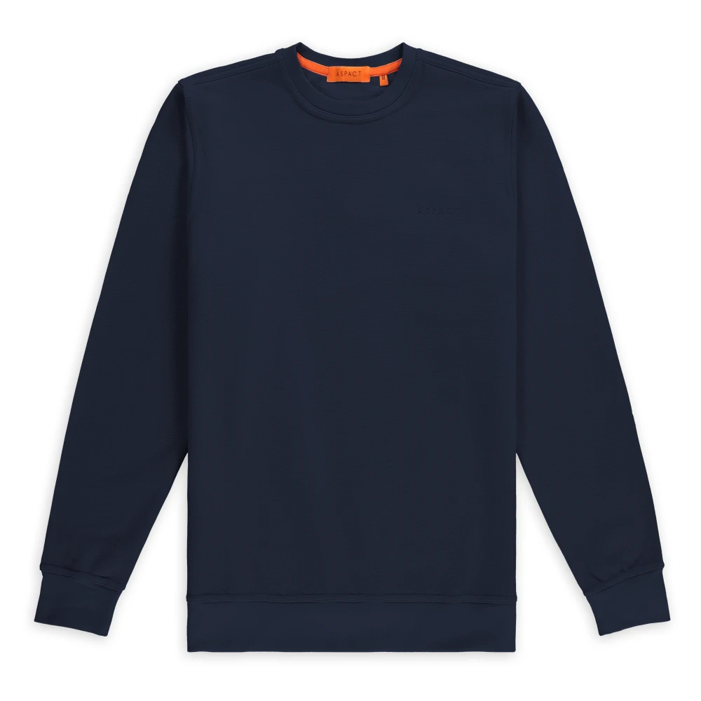 Aspact Wilson Sweater Blue Heren