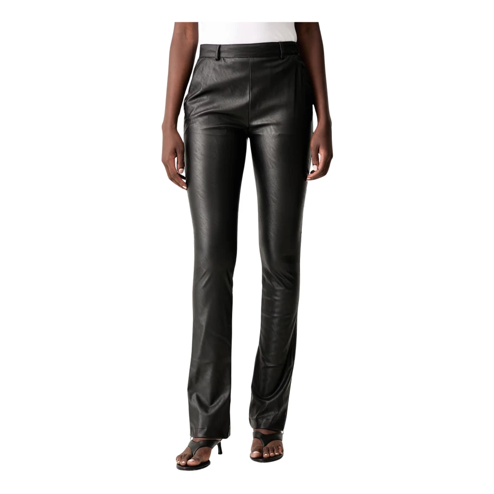 Pinko Donna Nero Pantaloni, S, New,