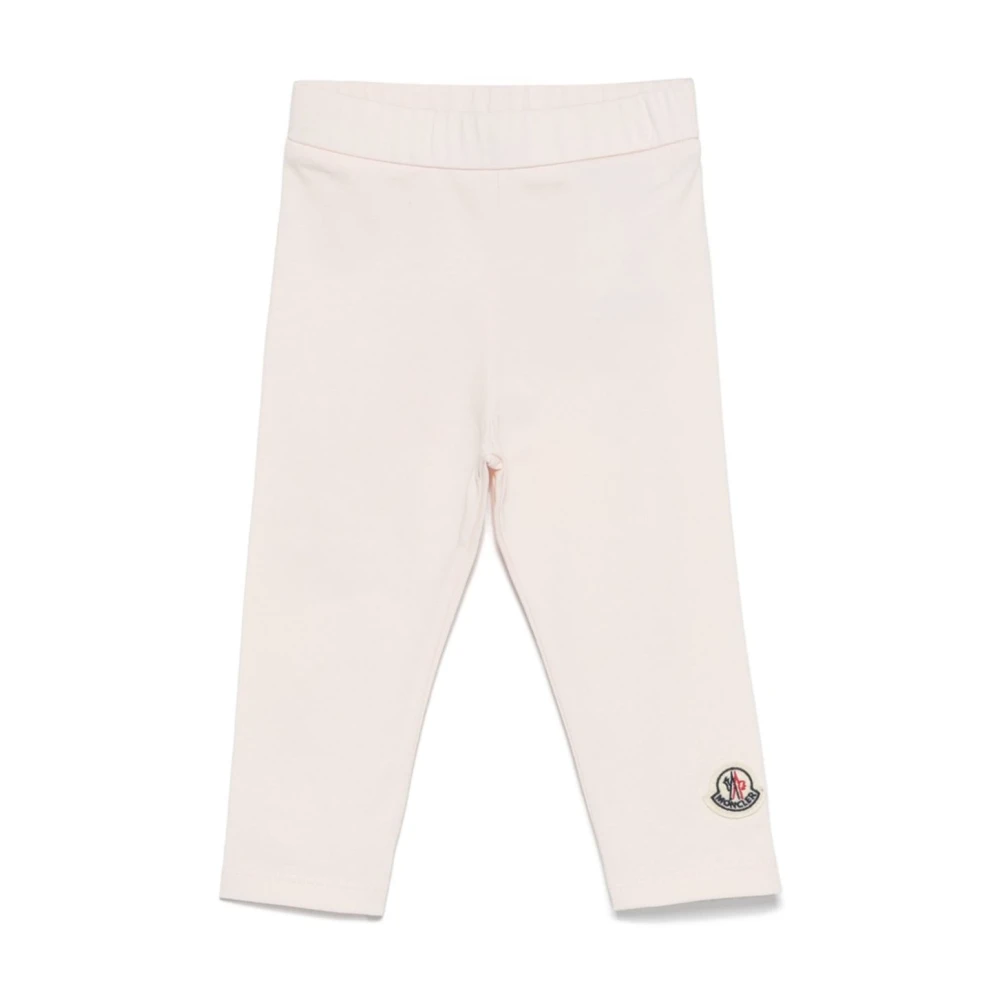Moncler White Leggings, Unisex, 9 M, Jersey Leggings
