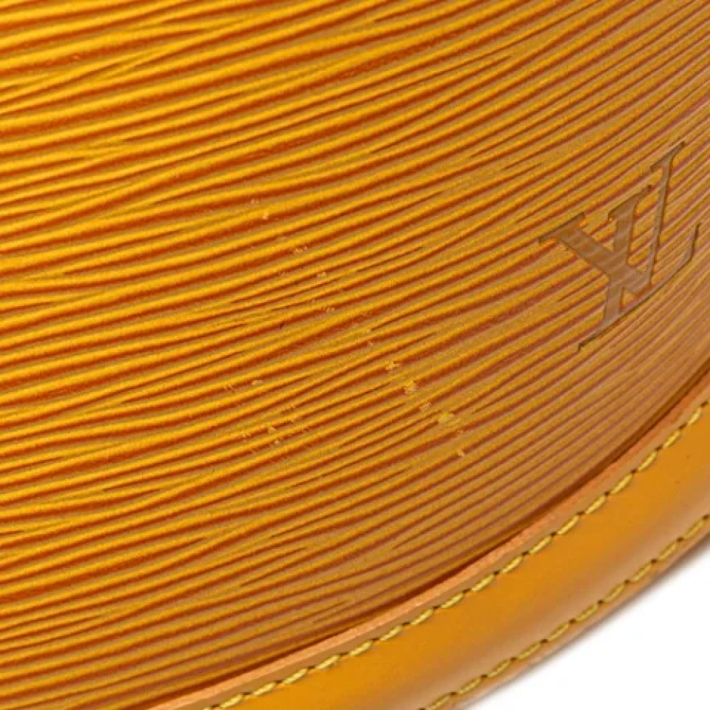 Louis Vuitton Vintage Pre-owned Leather shoulder-bags Yellow Dames