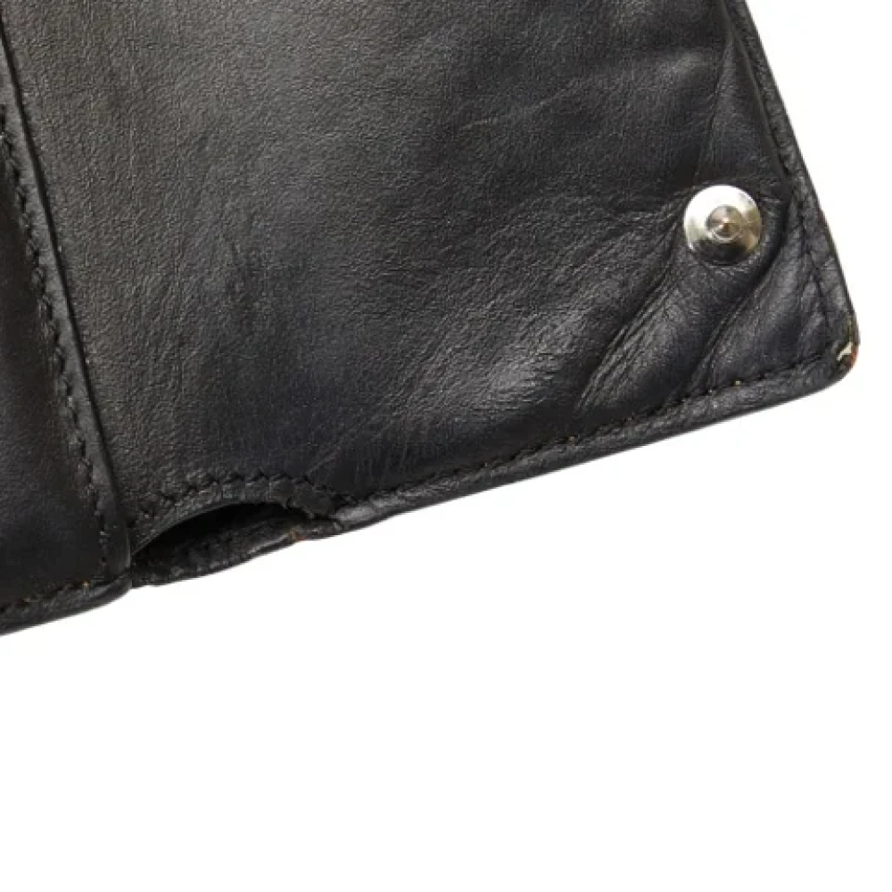 Loewe Pre-owned Leather wallets Brown Dames