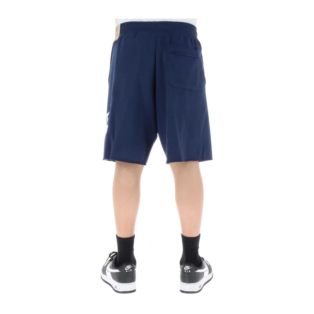 Nike Heren Blauwe Print Shorts Blue Heren