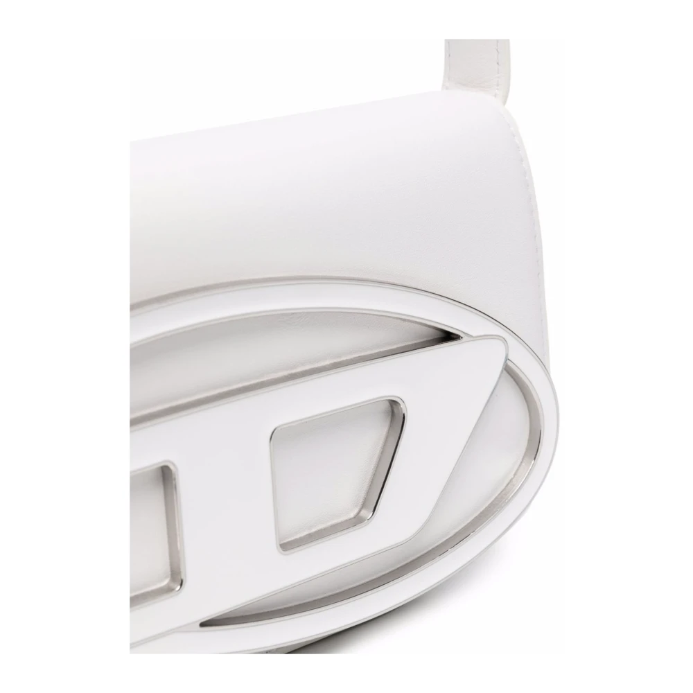 Diesel Witte Schoudertas White Dames