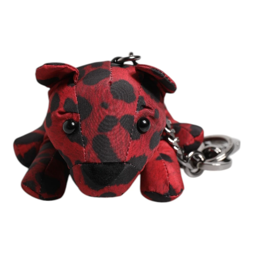 Dolce & Gabbana Unisex Black Animal Silhouette Keychain Keyring