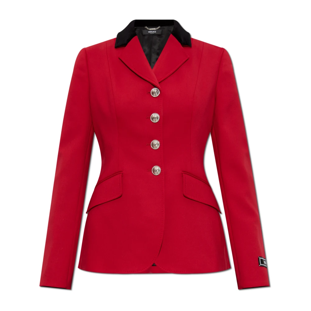 Versace Ull Blazer Red, Dam