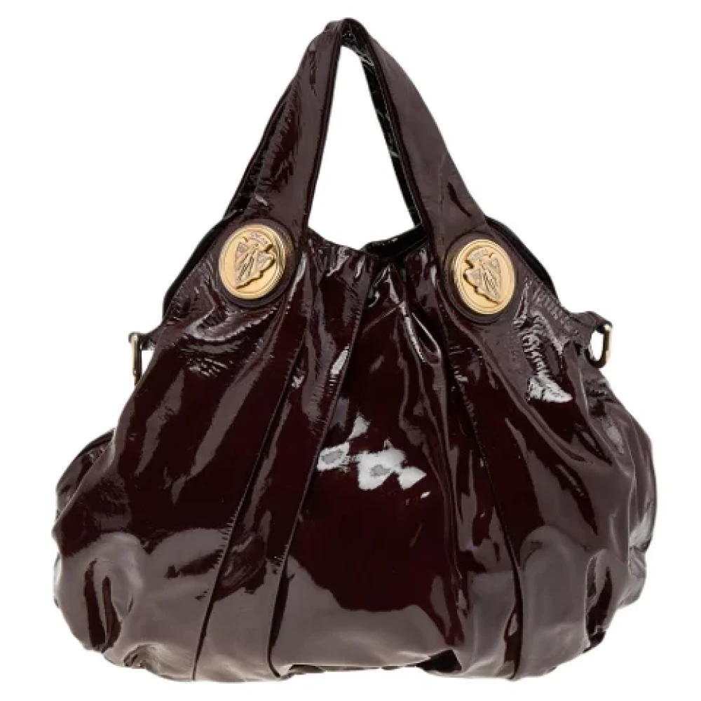 Gucci Vintage Pre-owned Leather totes Red Dames