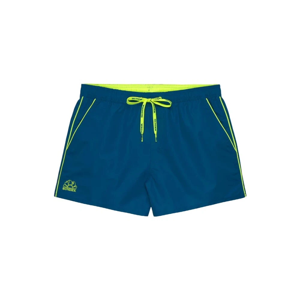 Sundek Uomo Blu Costumi Da Bagno, L, New,