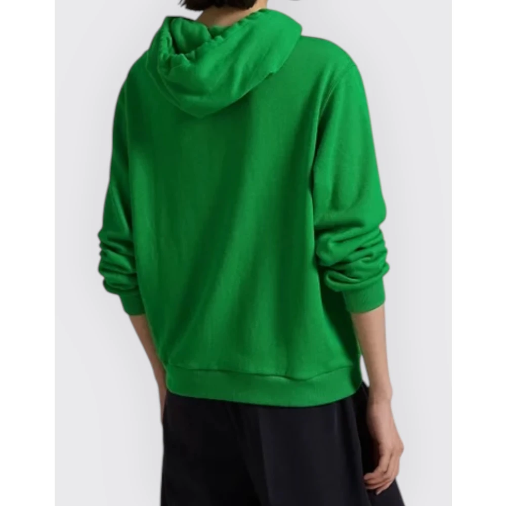 Polo Ralph Lauren Gezellige hoodie voor vrouwen Green Dames