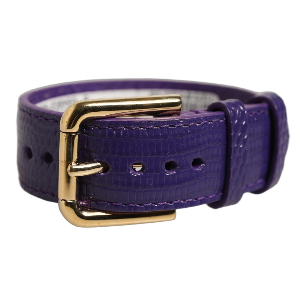 Dolce & Gabbana Bracelets, Female, One Size, Bracelet Belt Purple