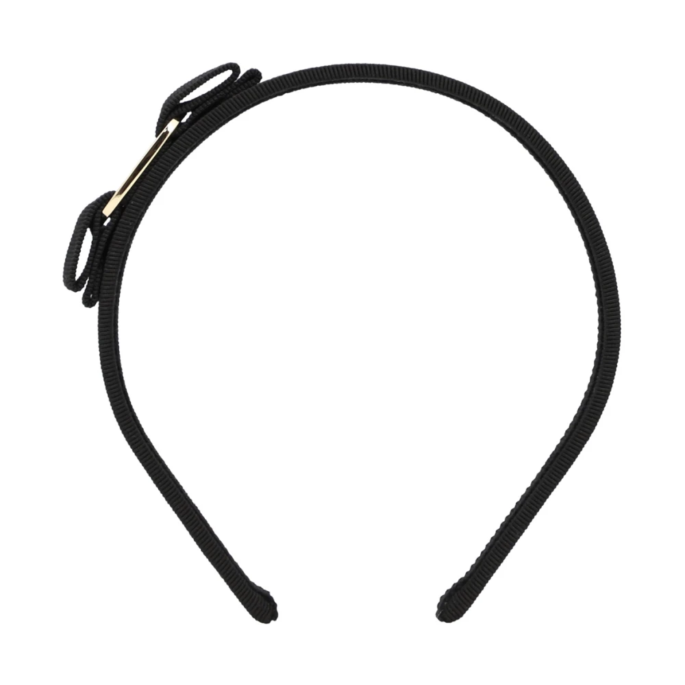 Ferragamo , Accessories, Female, Black, One Size, Vara Bow Headband