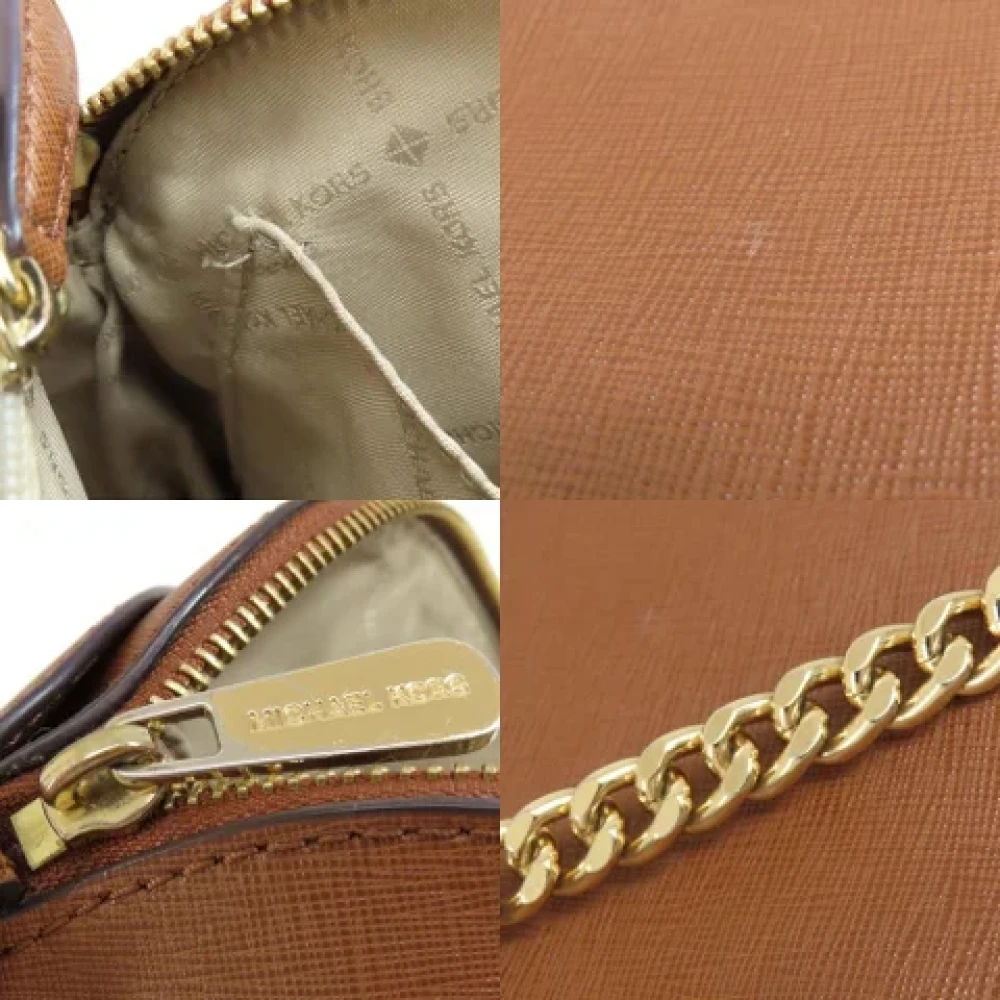 Michael Kors Pre-owned Leather shoulder-bags Brown Dames