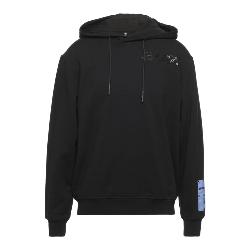 Alexander mcqueen Zwarte Sweatshirt met Print Black Heren