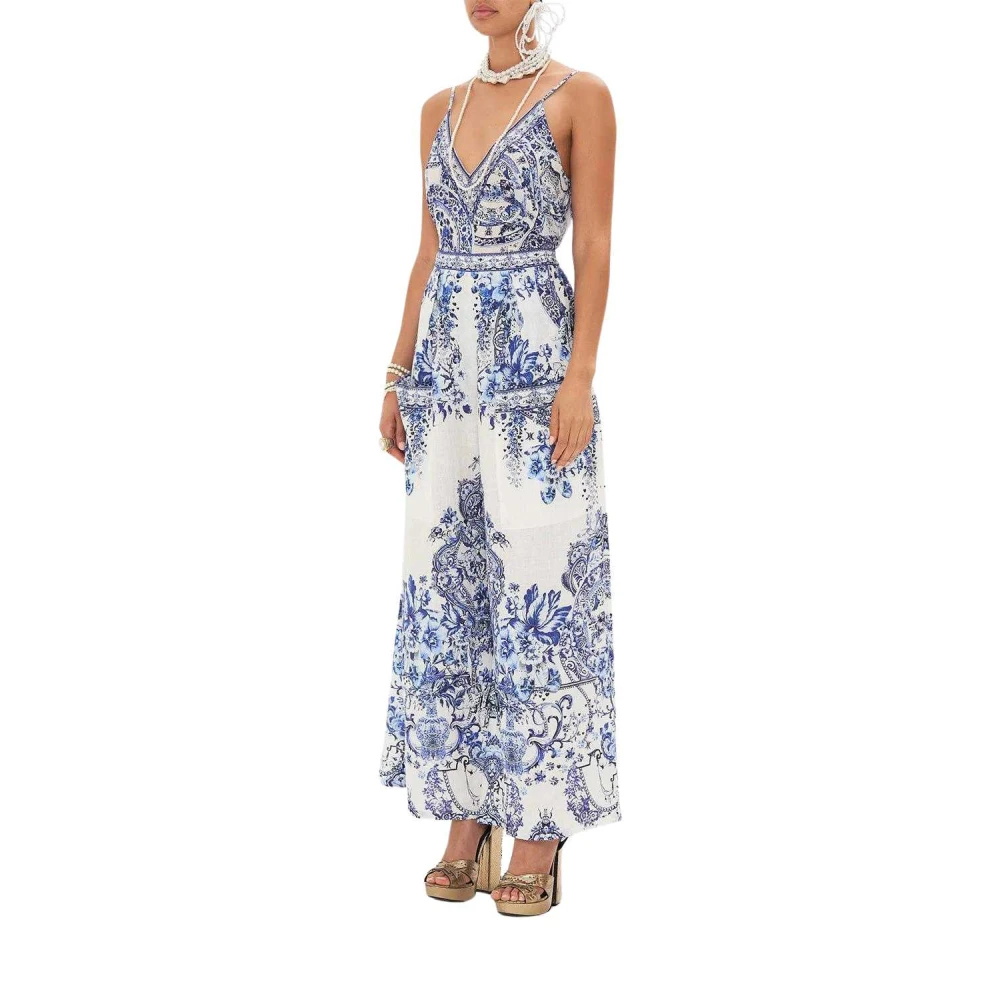 Camilla Wijde Pijp Broek Glaze en Graze Multicolor Dames