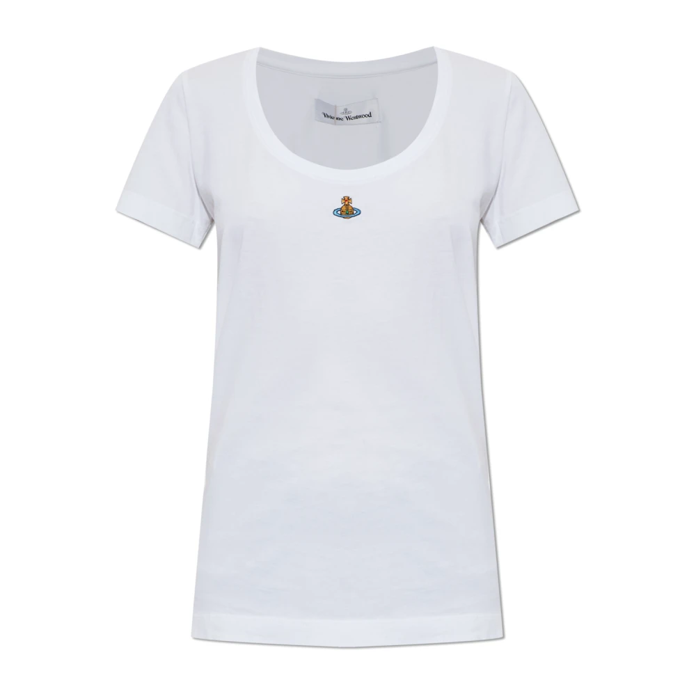 Vivienne Westwood Camiseta Lollo Tops Mujer Blanco S