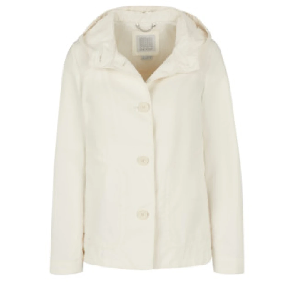 Geox Stijlvolle Jas White Dames