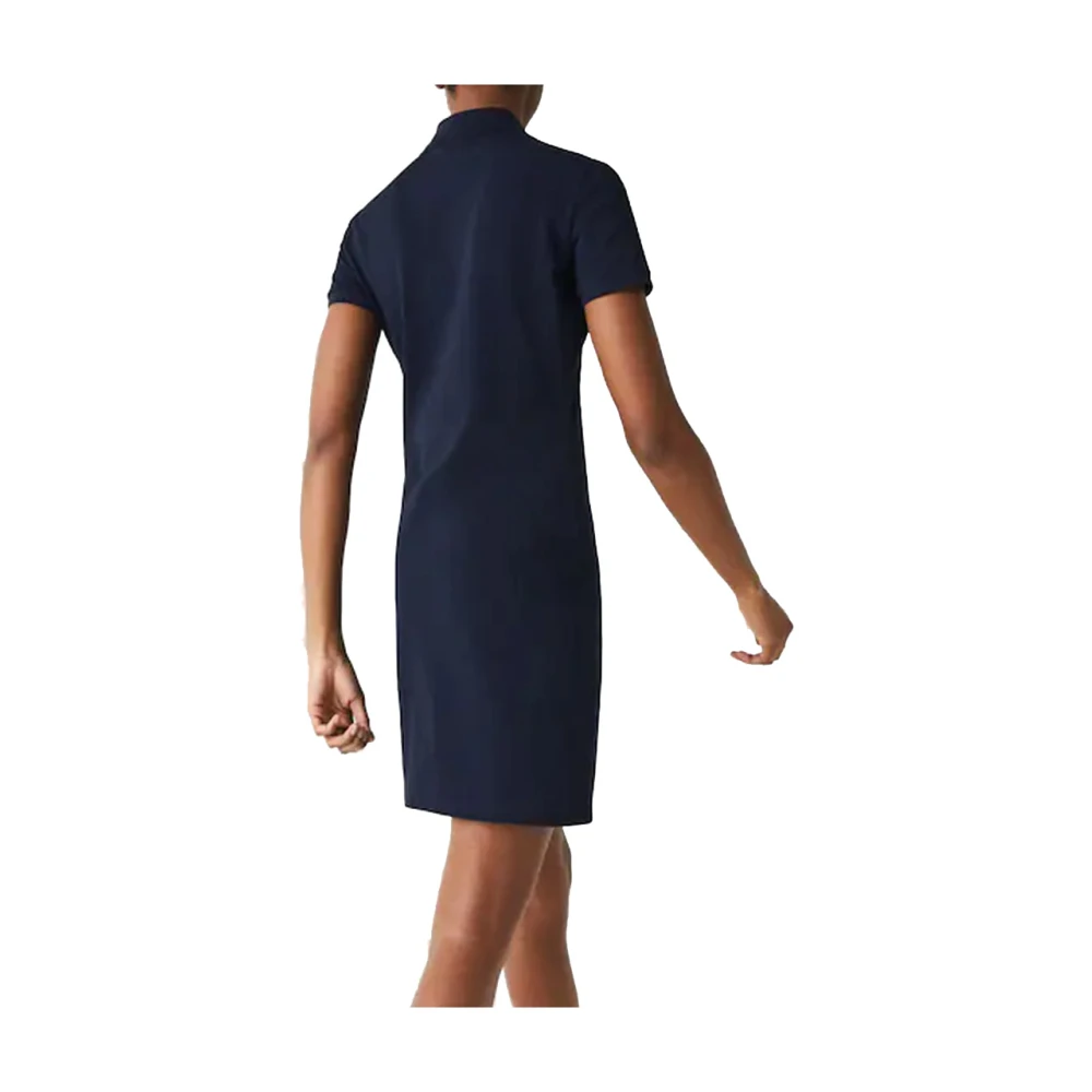 Lacoste Short Dresses Blue Dames
