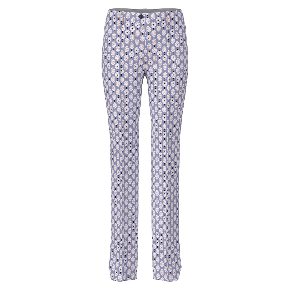 Marc Cain Women's Blue Fatsa Slim-Fit Trousers