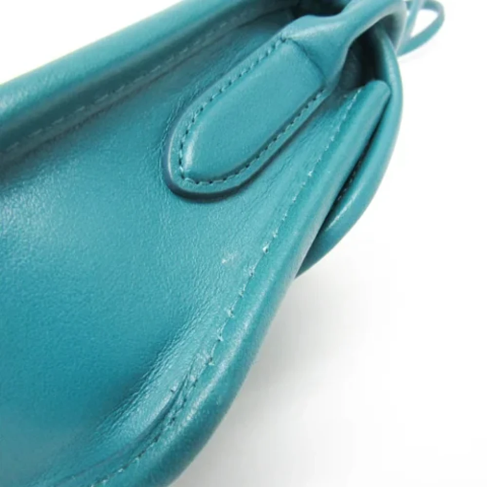 Coach Pre-owned Leather shoulder-bags Blue Dames