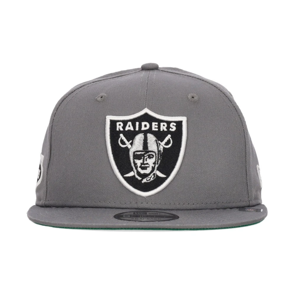 new era Las Vegas Raiders Platte Klep Pet Gray Heren
