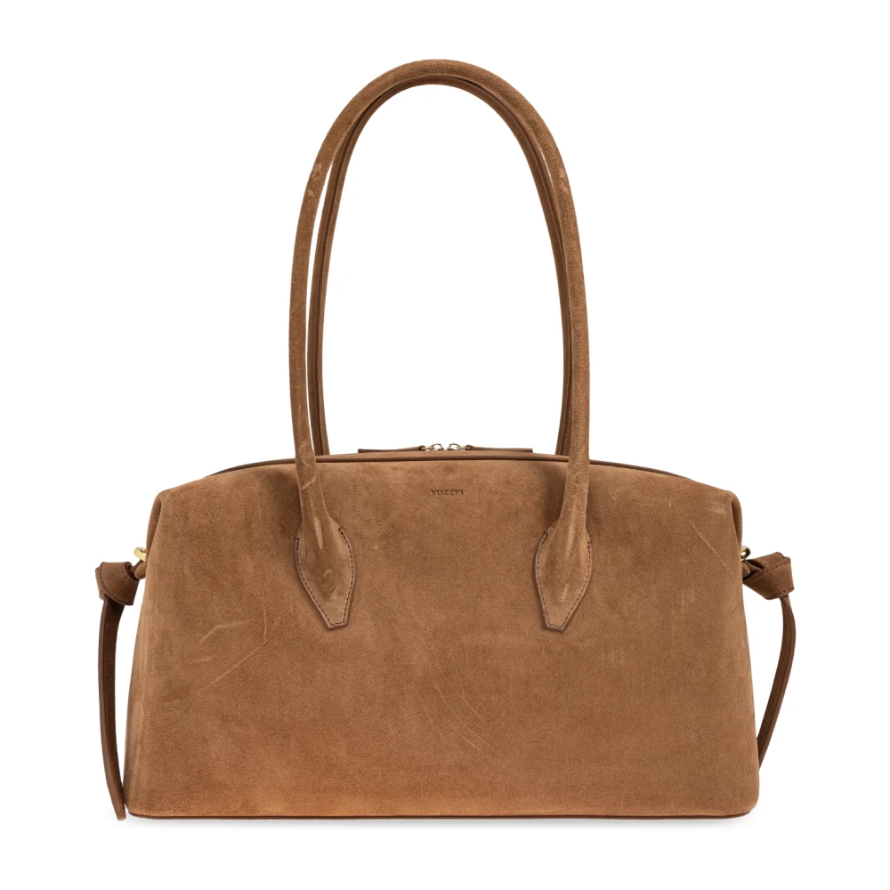 Yuzefi Women's Brown Brioche Duffle Bag - Shoulder Bags - One Size - Bags