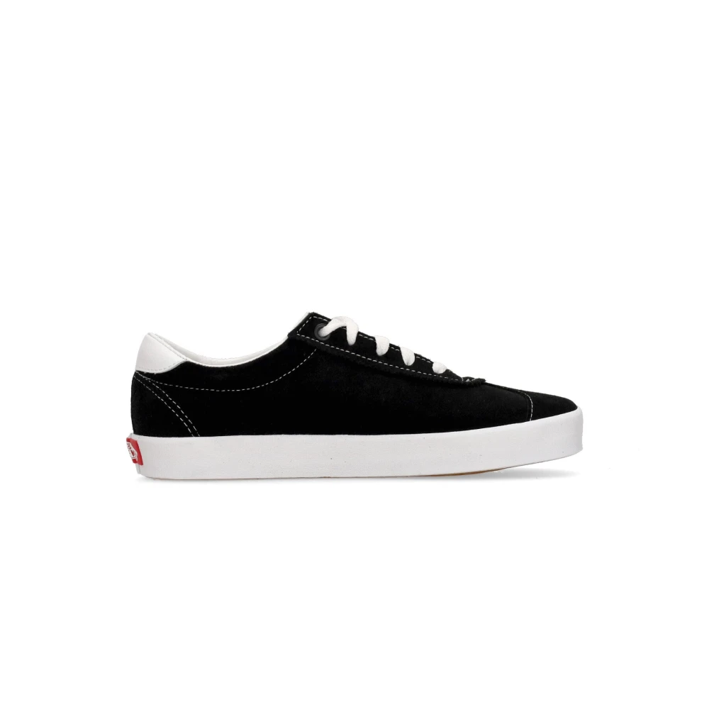 Vans Women's Black Sneakers, 6 Uk, Sport Low /White Trainers