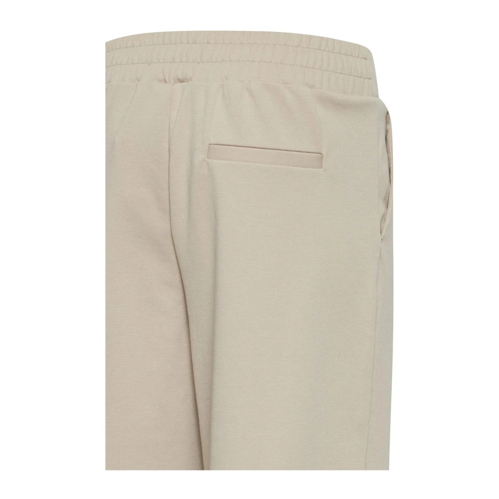 Ichi Beige Culottes Broek Beige Dames