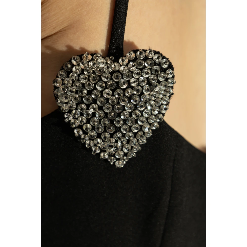 Blumarine Jurk met bandjes Black Dames