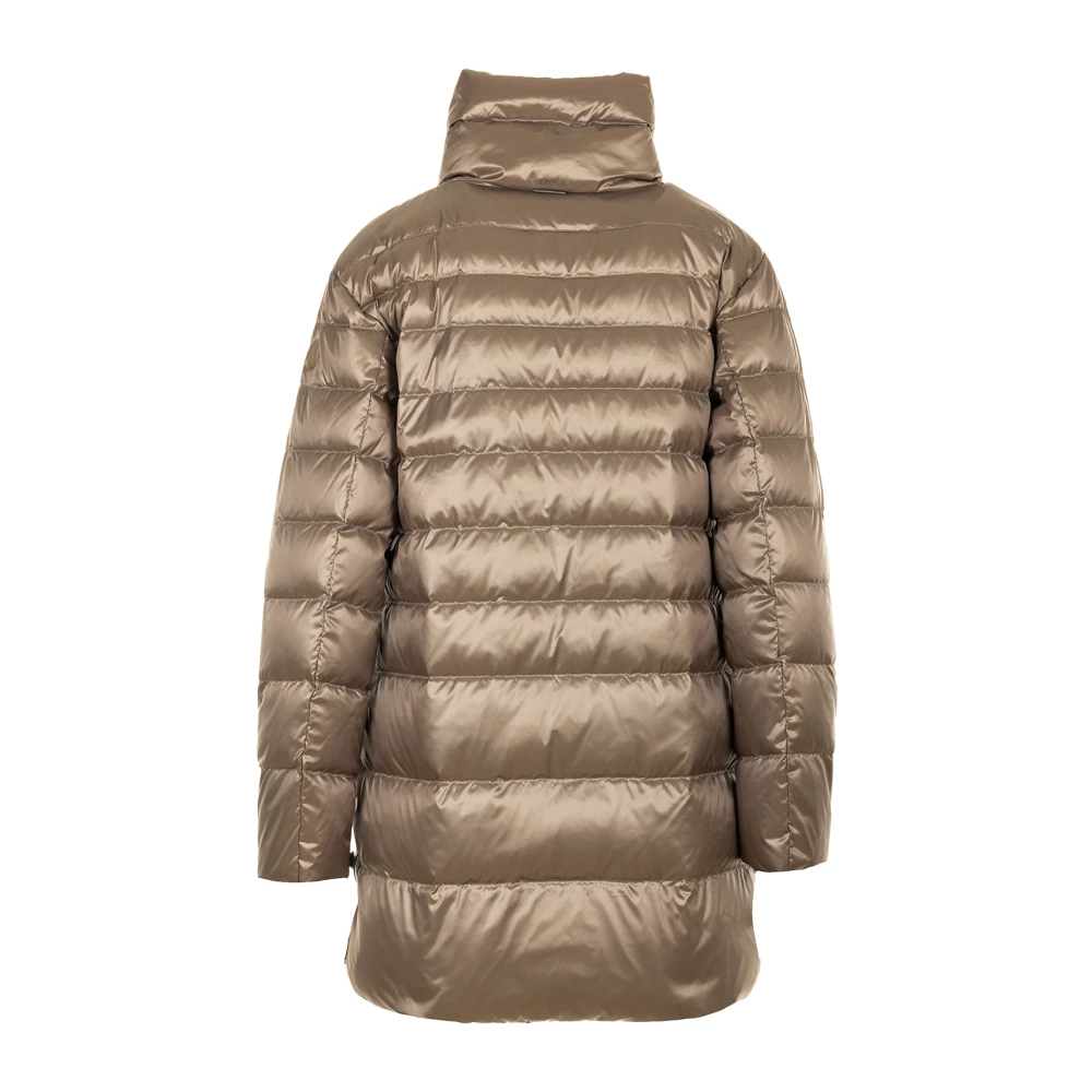 People of Shibuya Stijlvolle Jassen voor Amomo Collectie Beige Dames