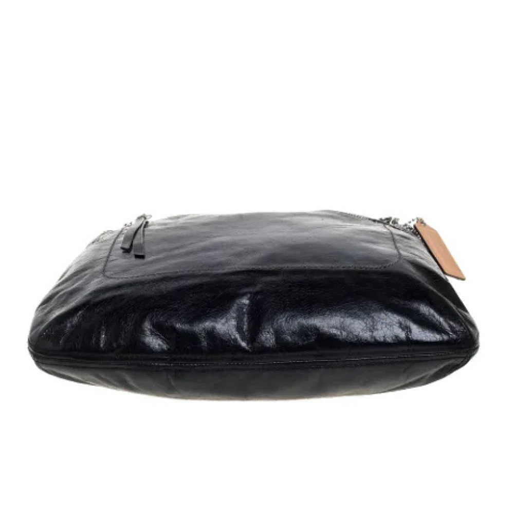 Coach Pre-owned Leather totes Black Dames