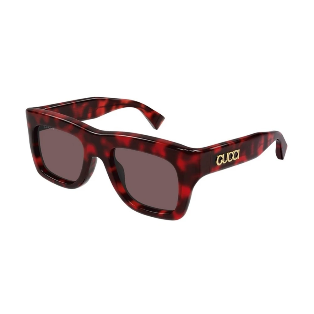 Gucci Men's Multicolor Square Sunglasses - Sunglasses - 52 Mm - Accessories