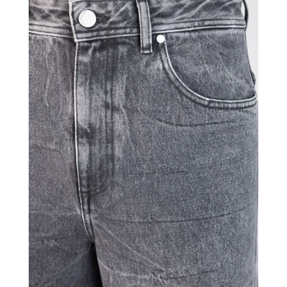 44 Label Group Jeans Straight Bleu Gray Heren