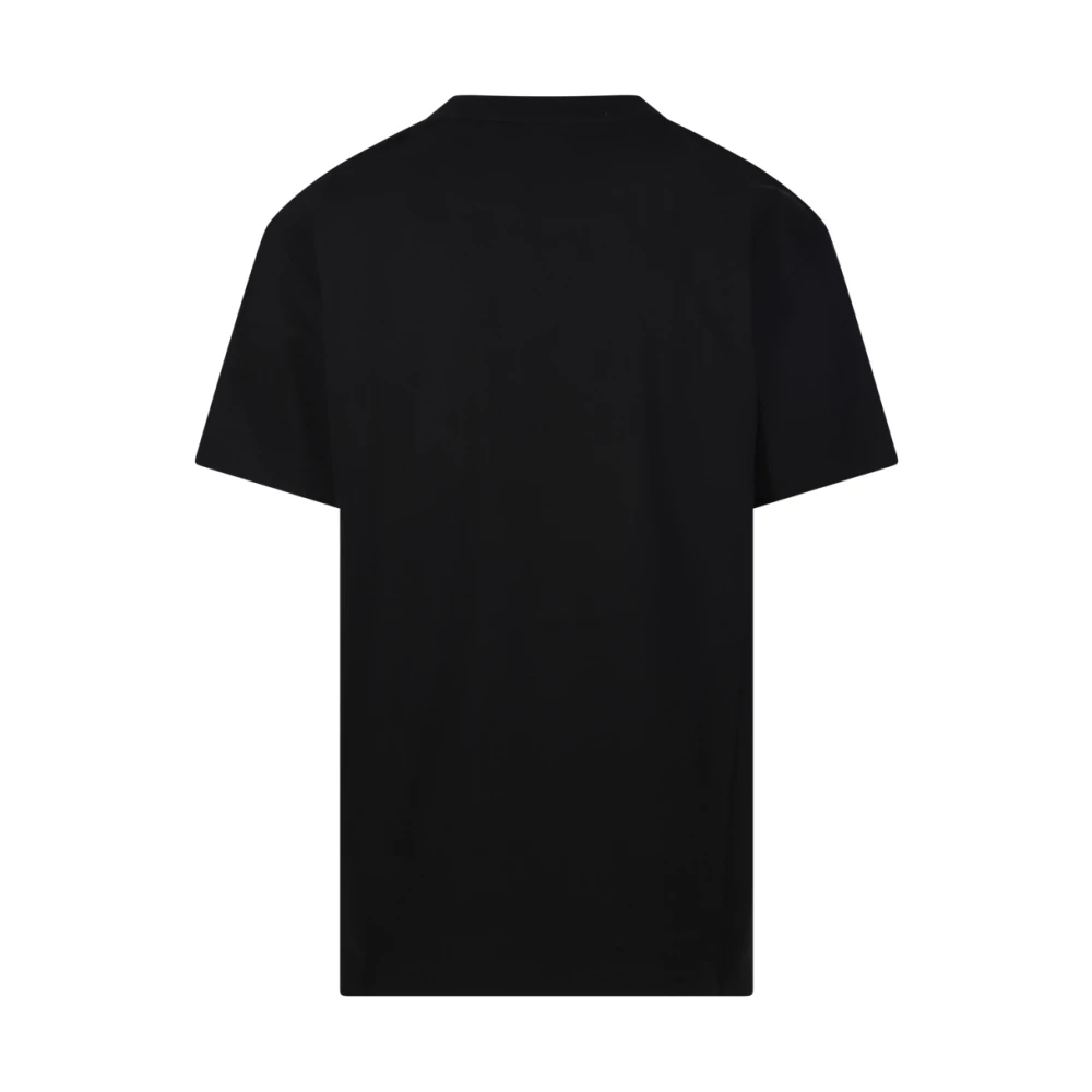Moncler Wit T-Shirt met Korte Mouwen White Heren