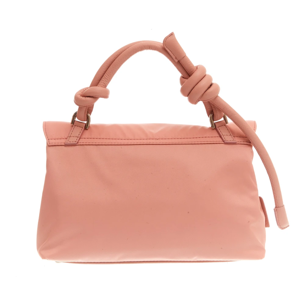 Zanellato Roze Bloemen Tokyo Post Tas Pink Dames