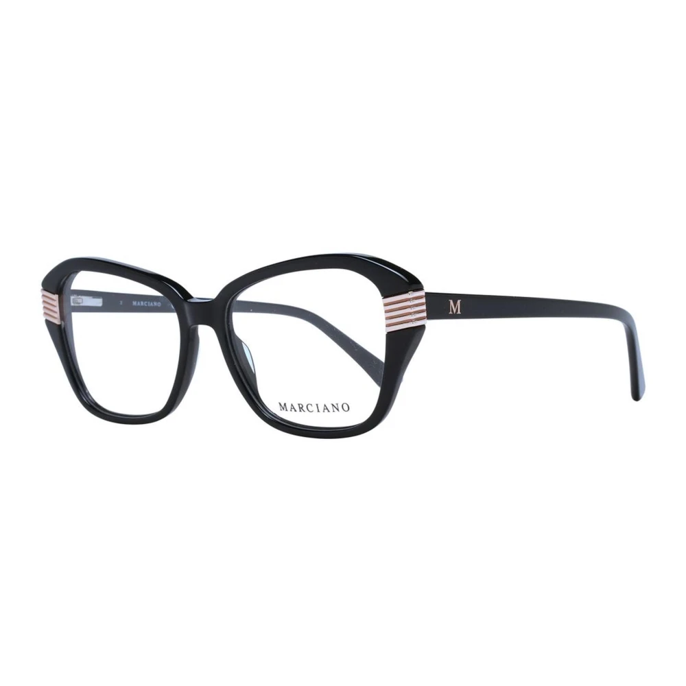Guess Zwarte Rechthoekige Optische Brillen met Veerscharnier Black Dames