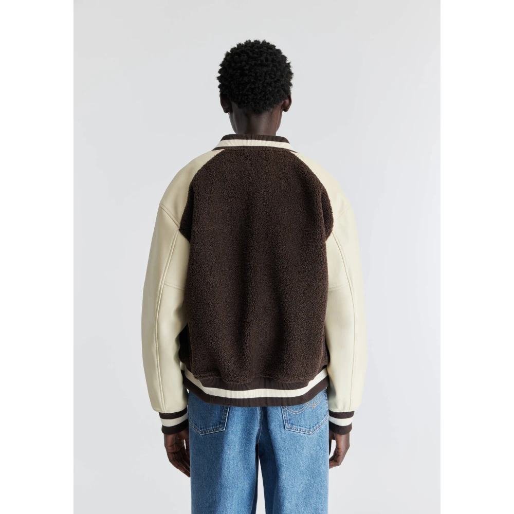 Axel Arigato Saul Varsity Jacket Brown Dames