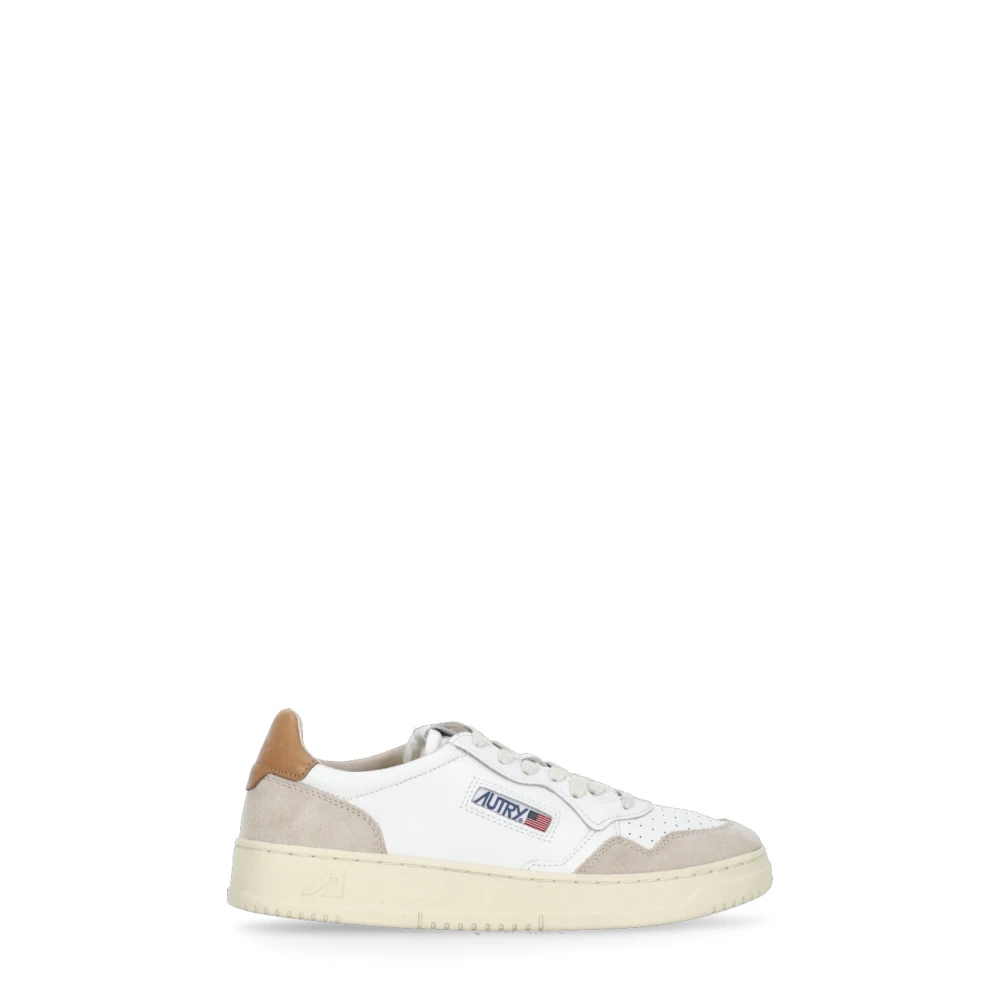 Autry Men's White Medalist Low Trainers - Sneakers - 6 Uk - Shoes